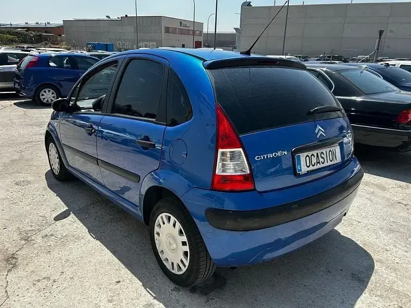 Usado Citroën C3 90 CV (66 kW) 2007 Azul Berlina