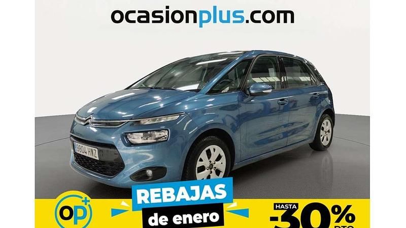 Azul Usado 2014 Citroën C4 Picasso Seduction Monovolumen | 7590 € (Buen precio) - Imagen 1/4