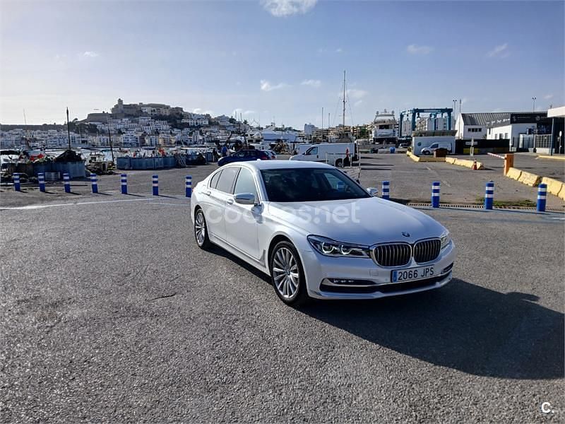 Usado BMW 730 265 CV (194 kW) 2016 Blanco Berlina