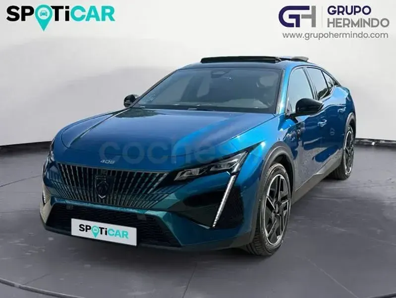 Usado Peugeot 408 GT GT 130 CV (95 kW) 2023 Azul Berlina