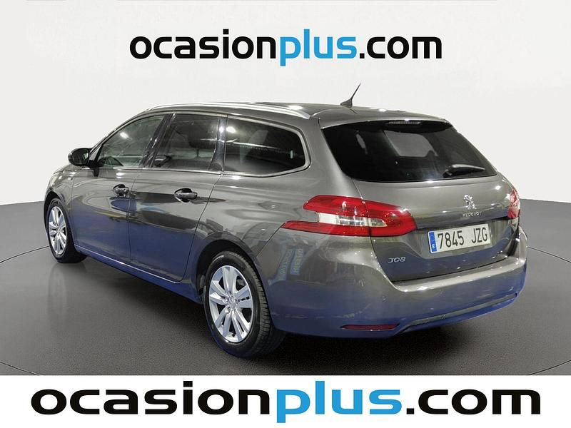 Usado Peugeot 308 Style 120 CV (88 kW) 2017 Gris Familiar