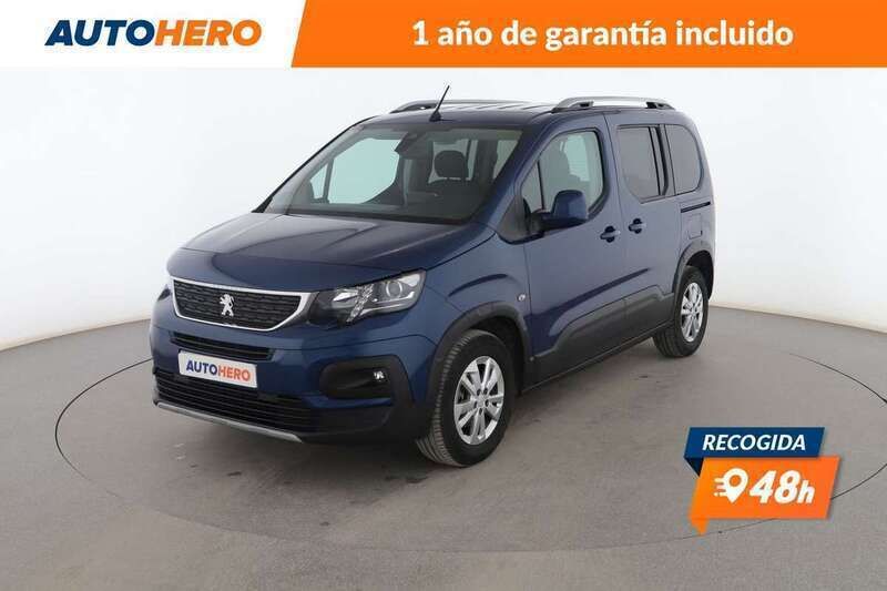Azul Usado 2021 Peugeot Rifter Allure Monovolumen | 19.809 € (Precio justo) - Imagen 1/3