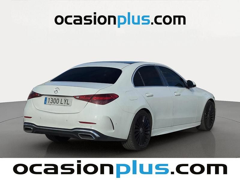 Usado Mercedes C220 200 CV (147 kW) 2022 Blanco Berlina