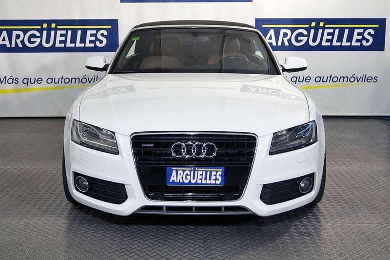 Usado Audi A5 Cabriolet S-Line 241 CV (177 kW) 2009 Blanco Descapotable