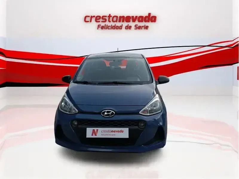 Usado Hyundai i10 67 CV (49 kW) 2017 Azul Utilitario
