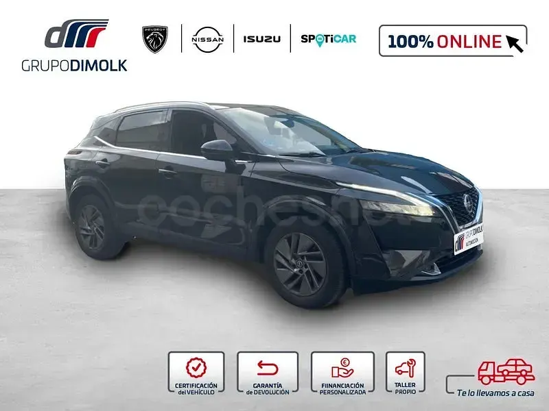 Usado Nissan Qashqai Acenta 140 CV (102 kW) 2021 Negro SUV