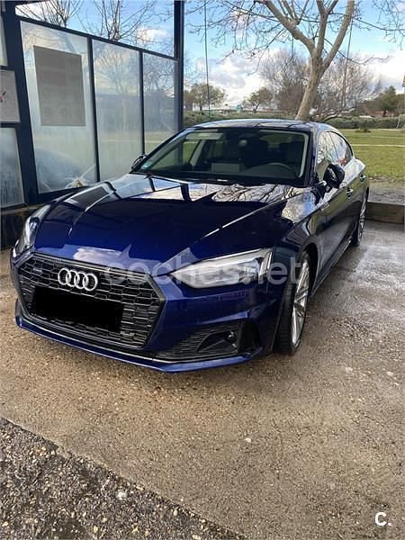 Usado Audi A5 Sportback S-Line 204 CV (150 kW) 2022 Azul Utilitario