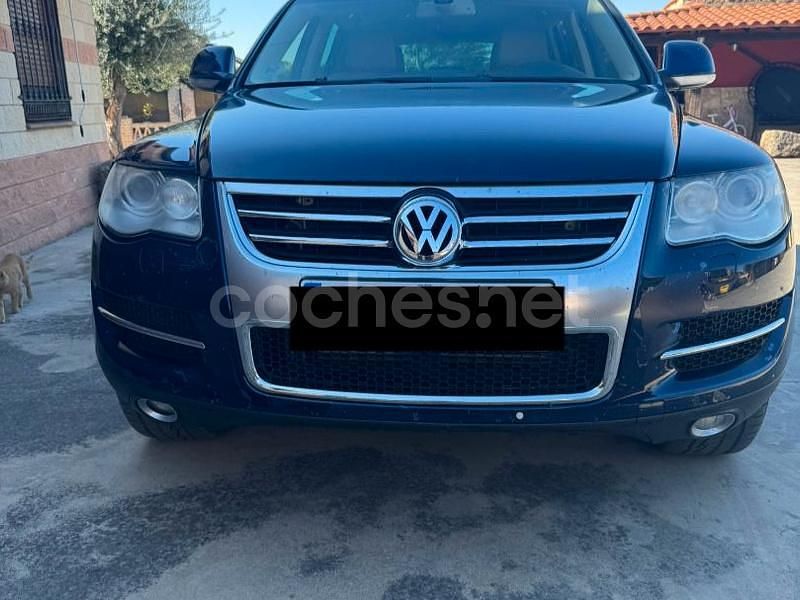 Azul Usado 2008 VW Touareg SUV | 9500 € (Precio justo) - Imagen 1/4