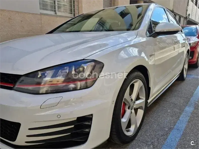 Usado VW Golf VII GTI 230 CV (169 kW) 2013 Blanco Berlina