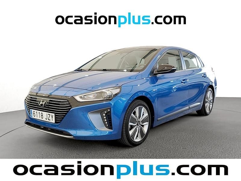 Azul Usado 2017 Hyundai Ioniq Berlina | 14.390 € (Precio justo) - Imagen 1/4