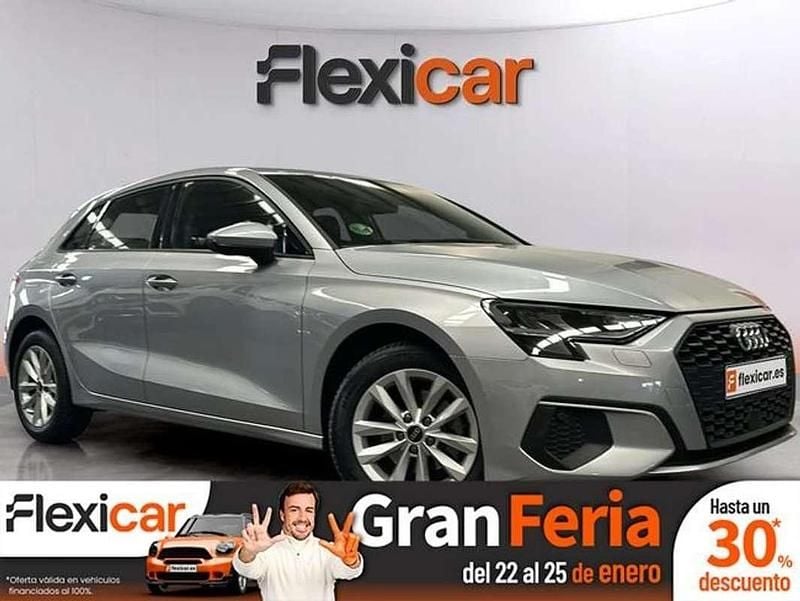 Gris Usado 2022 Audi A3 Berlina | 20.390 € (Buen precio) - Imagen 1/4