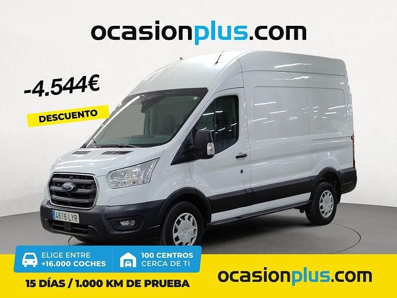 Blanco Usado 2022 Ford Transit Trend Berlina | 22.490 € (Buen precio) - Imagen 1/4