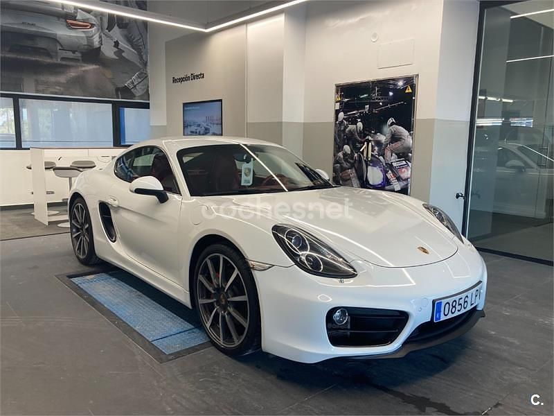 Usado Porsche Cayman 325 CV (239 kW) 2014 Blanco Coupe