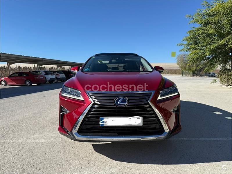 Granate Usado 2017 Lexus RX450h Luxury Line SUV | 28.000 € (Un poco caro) - Imagen 1/4