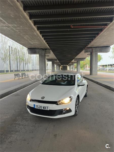 Blanco Usado 2009 VW Scirocco Coupe | 10.000 € (Precio justo) - Imagen 1/4