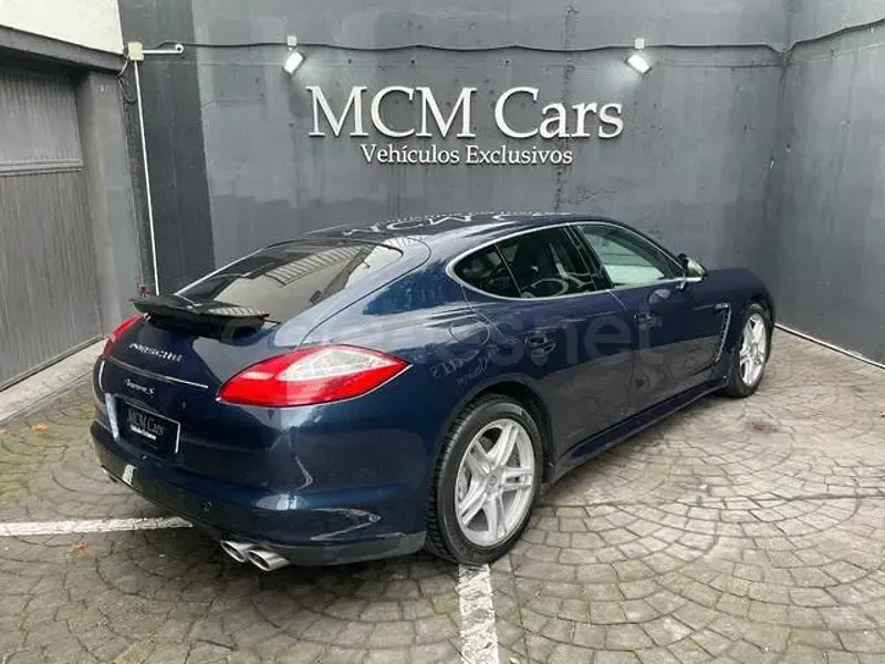 Usado Porsche Panamera S 400 CV (294 kW) 2010 Azul Berlina