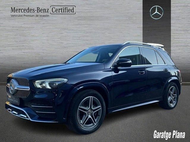 Usado Mercedes GLE300 AMG line 245 CV (180 kW) 2019 Azul cavansita