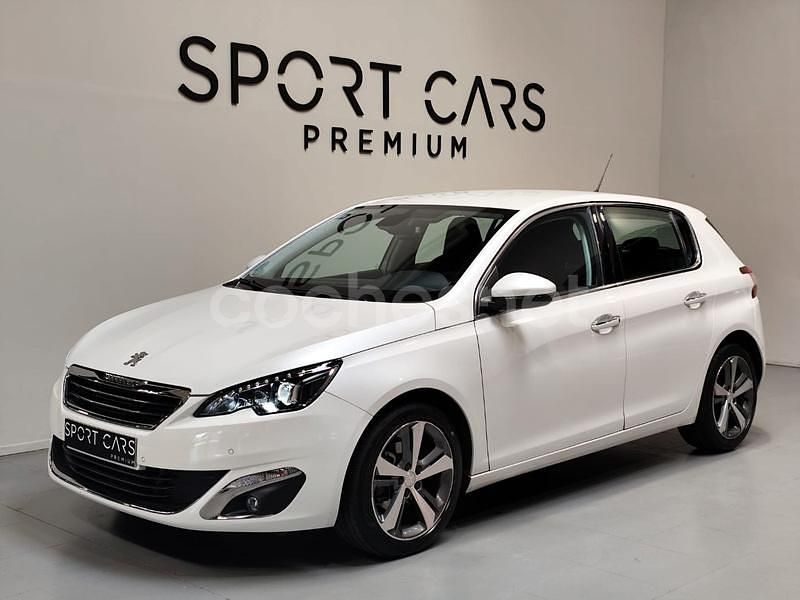 Blanco Usado 2015 Peugeot 308 Allure Berlina | 9380 € (Precio justo) - Imagen 1/4