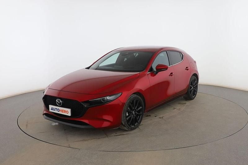 Rojo Usado 2021 Mazda 3 Berlina | 21.599 € (Precio justo) - Imagen 1/3
