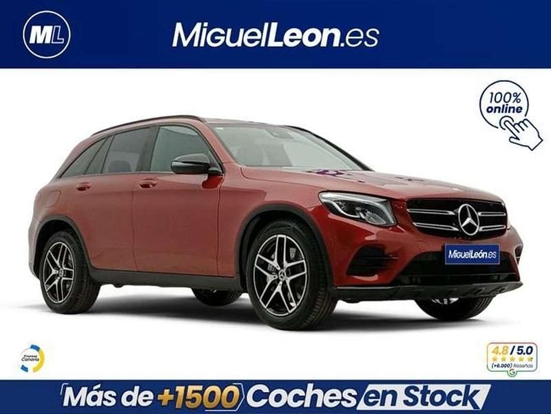 Usado Mercedes GLC220 196 CV (144 kW) 2019 Rojo SUV