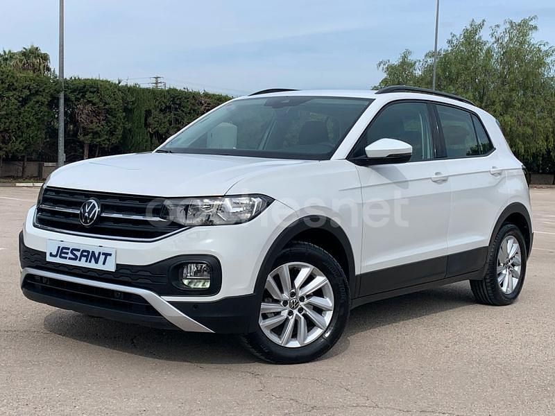 Blanco Usado 2021 VW T-Cross Advance SUV | 18.499 € (Un poco caro) - Imagen 1/4