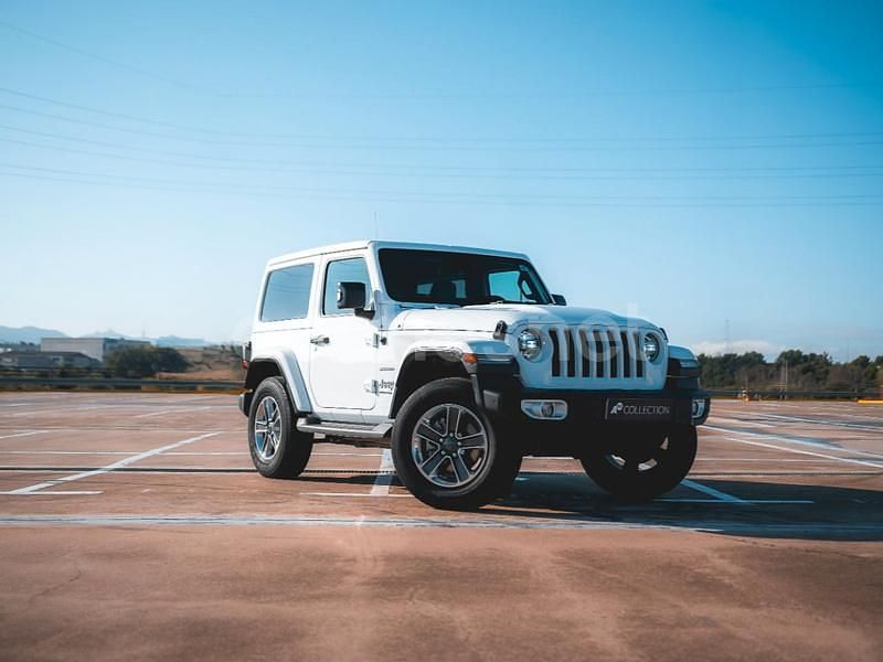 Blanco Usado 2021 Jeep Wrangler Sahara SUV | 49.900 € (Super precio) - Imagen 1/4