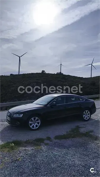 Usado Audi A5 Sportback 160 CV (117 kW) 2011 Negro Utilitario