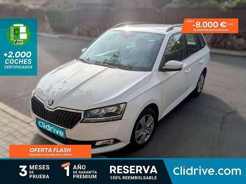 Usado Skoda Fabia 95 CV (69 kW) 2018 Blanco Utilitario
