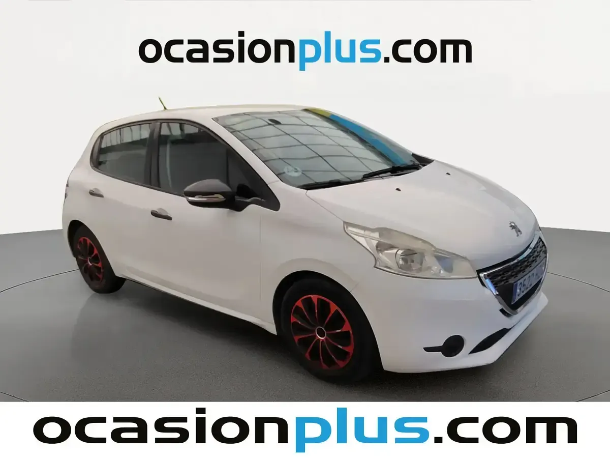 Usado Peugeot 208 Business-Line 68 CV (50 kW) 2014 Blanco Utilitario