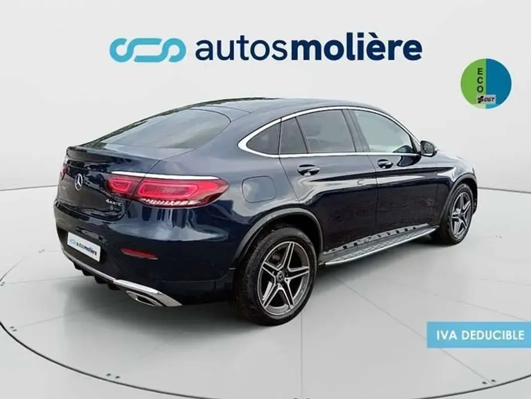 Usado Mercedes GLC200 197 CV (144 kW) 2020 Azul SUV