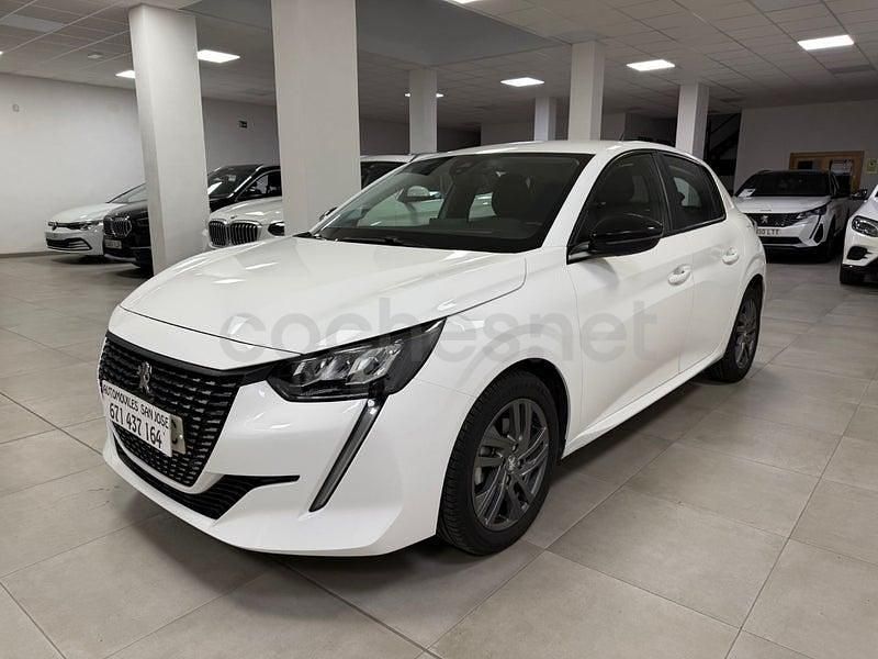 Usado Peugeot 208 Active 100 CV (73 kW) 2022 Blanco Utilitario