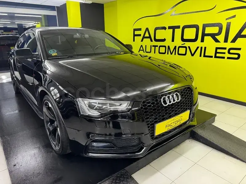 Usado Audi A5 Sportback S-Line 170 CV (125 kW) 2015 Negro Utilitario