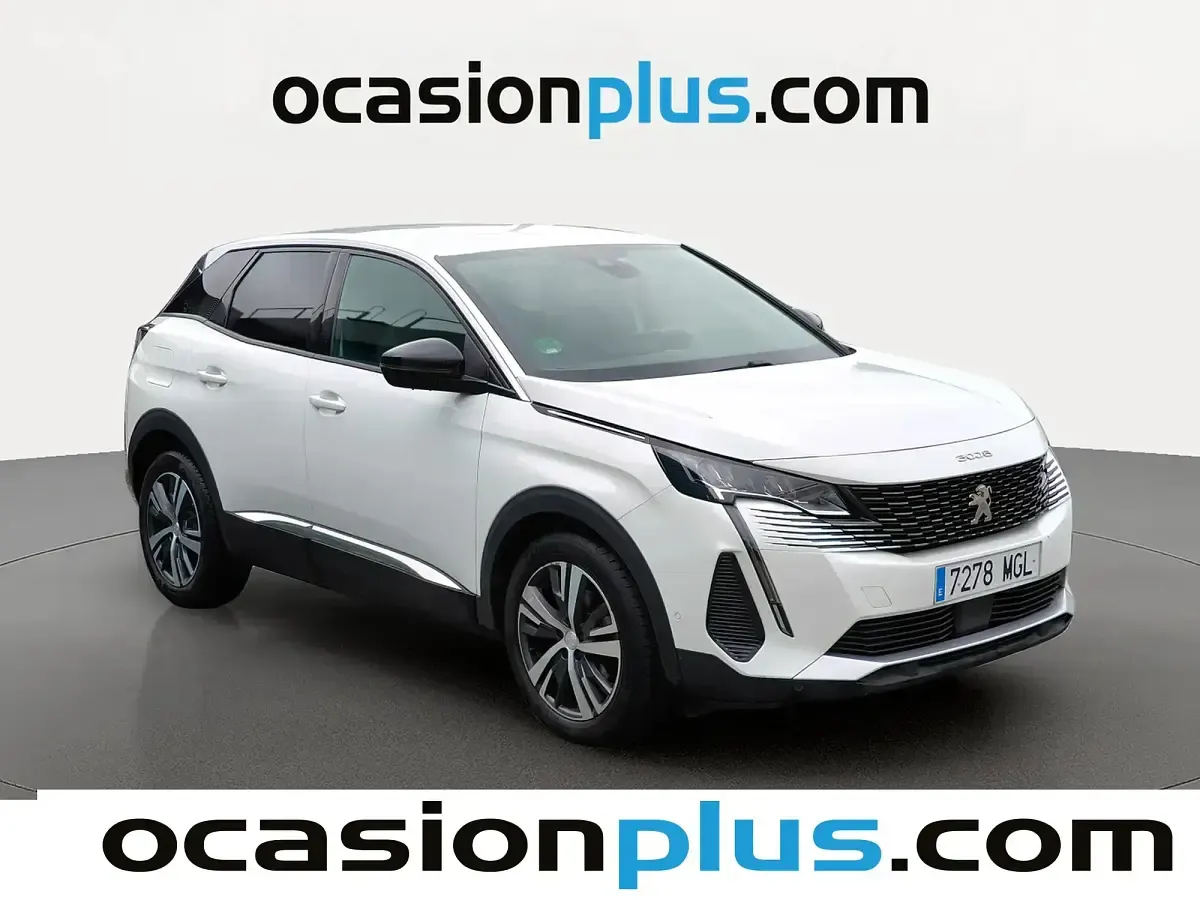 Käytetty Peugeot 3008 Allure 130 HP (95 kW) 2023 Valkoinen Katumaasturi