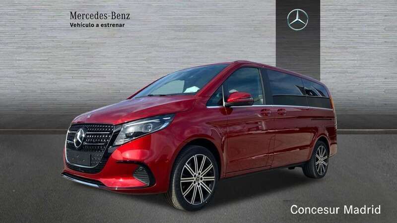 Rojo Usado 2025 Mercedes V250 Avantgarde Monovolumen | 77.402 € - Imagen 1/4