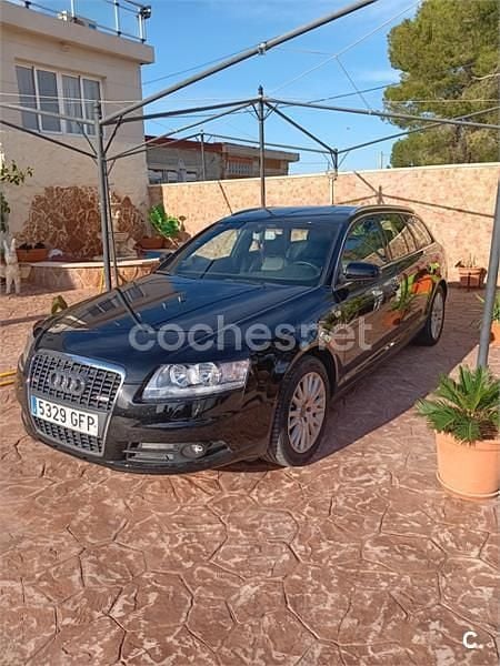 Negro Usado 2008 Audi A6 Familiar | 5300 € (Precio justo) - Imagen 1/4