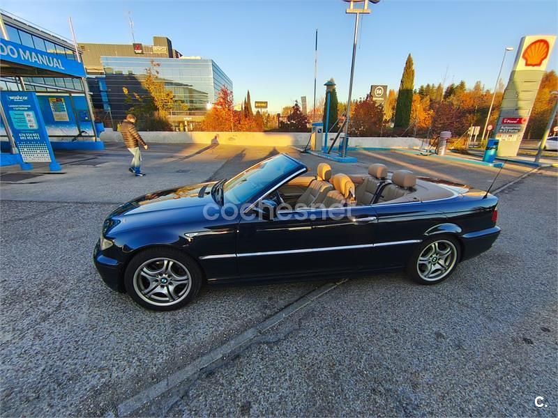 Azul Usado 2008 BMW 330 Cabriolet Descapotable | 13.000 € - Imagen 1/4