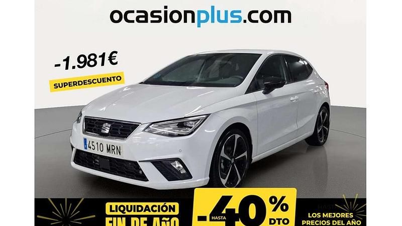 Blanco Usado 2024 Seat Ibiza FR Utilitario | 19.819 € (Precio justo) - Imagen 1/4