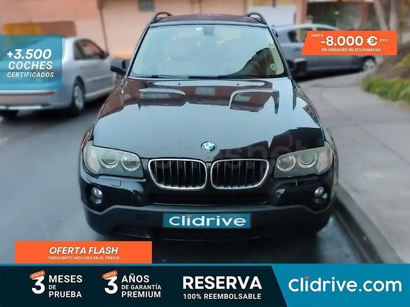 Negro Usado 2008 BMW X3 SUV | 7990 € (Precio justo) - Imagen 1/3