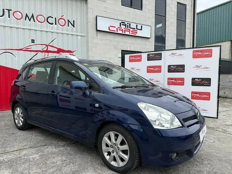 Usado Toyota Corolla Verso Sol 136 CV (100 kW) 2008 Azul Monovolumen