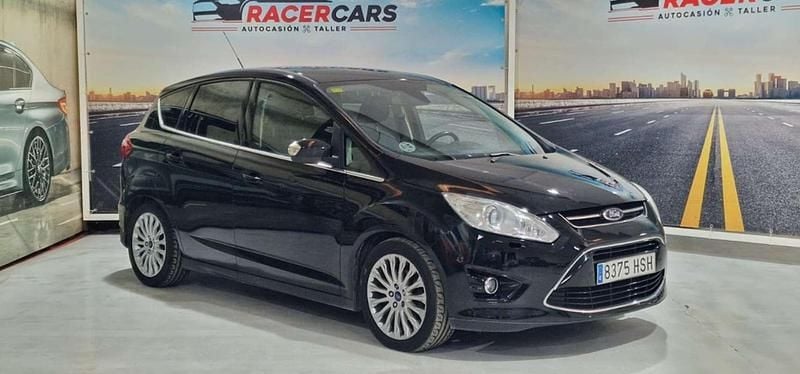 Negro Usado 2013 Ford Grand C-Max Titanium Monovolumen | 7495 € (Precio justo) - Imagen 1/4