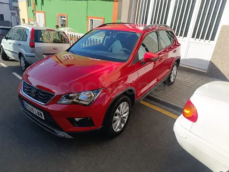 Usado Seat Ateca Style 115 CV (84 kW) 2021 Rojo SUV
