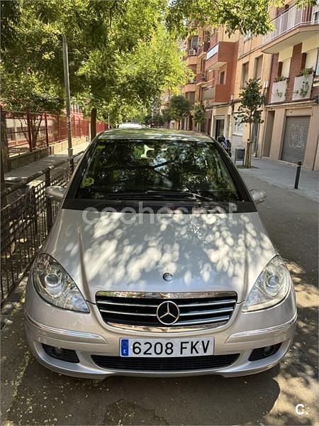 Gris / plata Usado 2007 Mercedes A180 Avantgarde Monovolumen | 5400 € (Precio justo) - Imagen 1/4