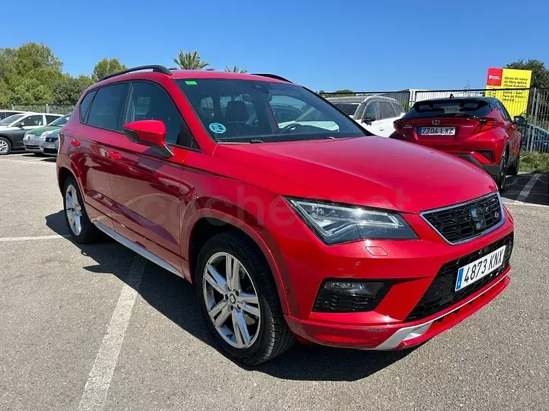 Usado Seat Ateca FR 190 CV (139 kW) 2018 Rojo SUV