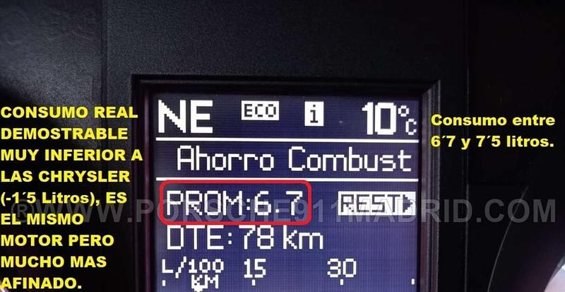 Usado Lancia Voyager S 178 CV (130 kW) 2014 Negro Monovolumen