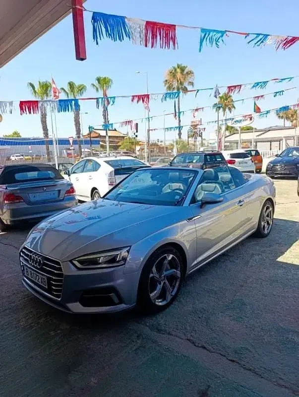 Usado Audi A5 Cabriolet S-Line 190 CV (139 kW) 2018 Gris Descapotable