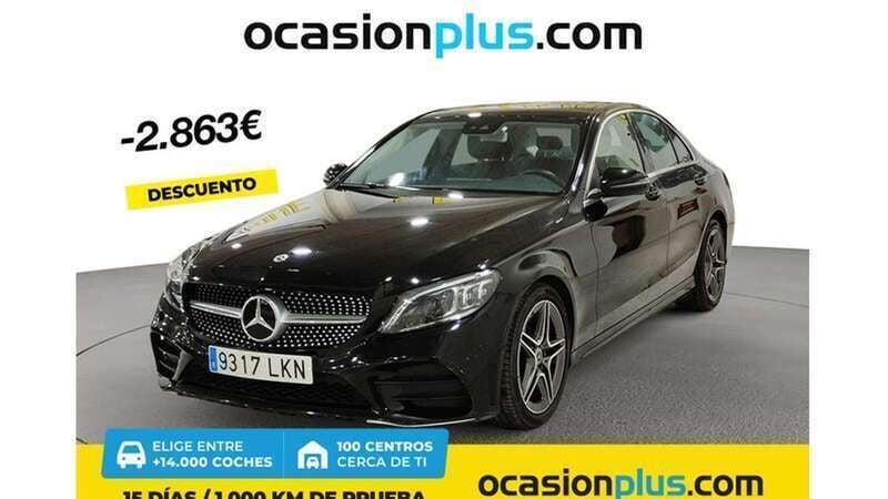 Negro Usado 2020 Mercedes C220 Berlina | 28.637 € (Super precio) - Imagen 1/4