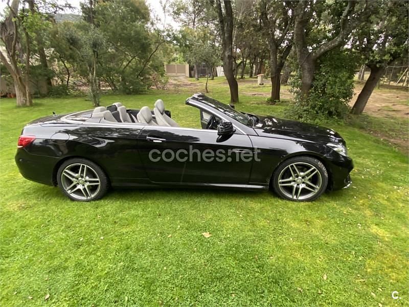 Negro Usado 2016 Mercedes E250 Descapotable | 30.000 € (Precio justo) - Imagen 1/4