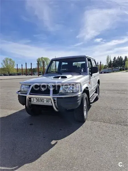 Usado Galloper Exceed 105 CV (77 kW) 2000 Gris / plata SUV