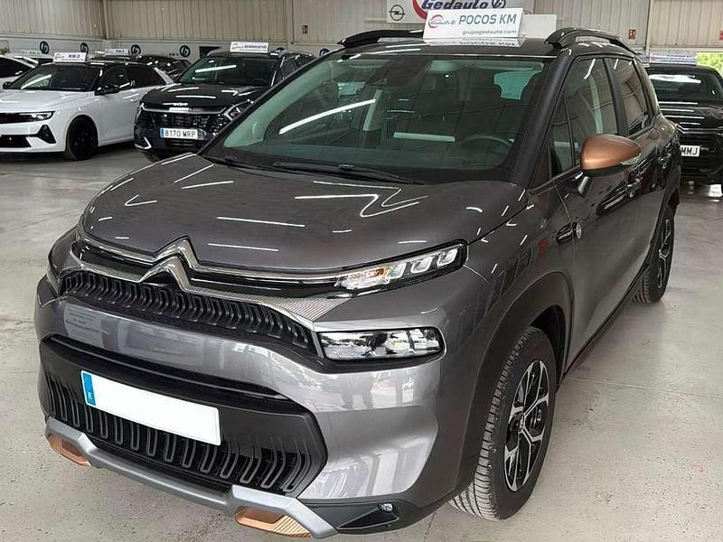 Gris Usado 2023 Citroën C3 Aircross PureTech SUV | 14.380 € (Precio justo) - Imagen 1/4