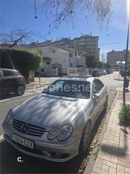 Usado Mercedes CLK55 AMG AMG 367 CV (269 kW) 2004 Gris / plata Coupe